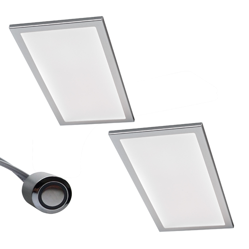 LED Basso Edelstahl-Optik