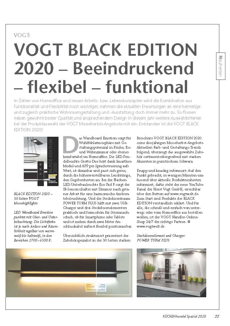 Beeindruckend - Flexibel - Funktional ! Black Edition 2020