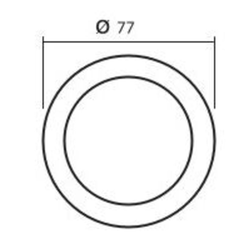 2er-Set LED-Aufbauleuchte MOONLIGHT