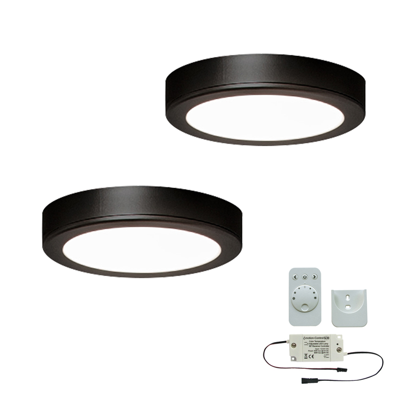 2er-Set LED-Aufbauleuchte MOONLIGHT EMOTION