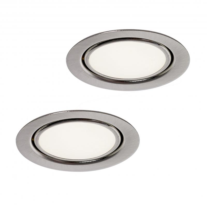 2er-Set LED-Einbaustrahler BOBBY 2.0 (3000 K)