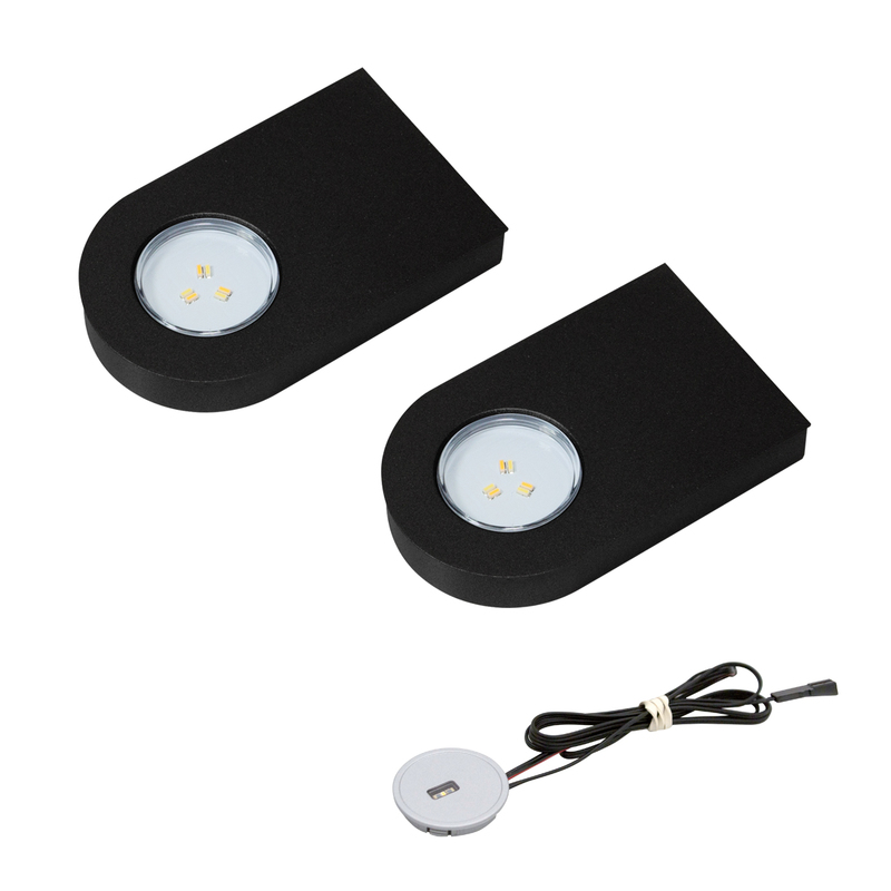 2er Set LED Leuchte GLASPOINT EMOTION