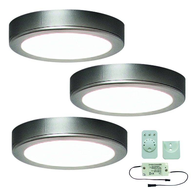 3er-Set LED-Aufbauleuchte MOONLIGHT EMOTION