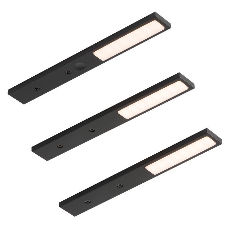 3er-Set LED Leuchte PITA (4000 K)