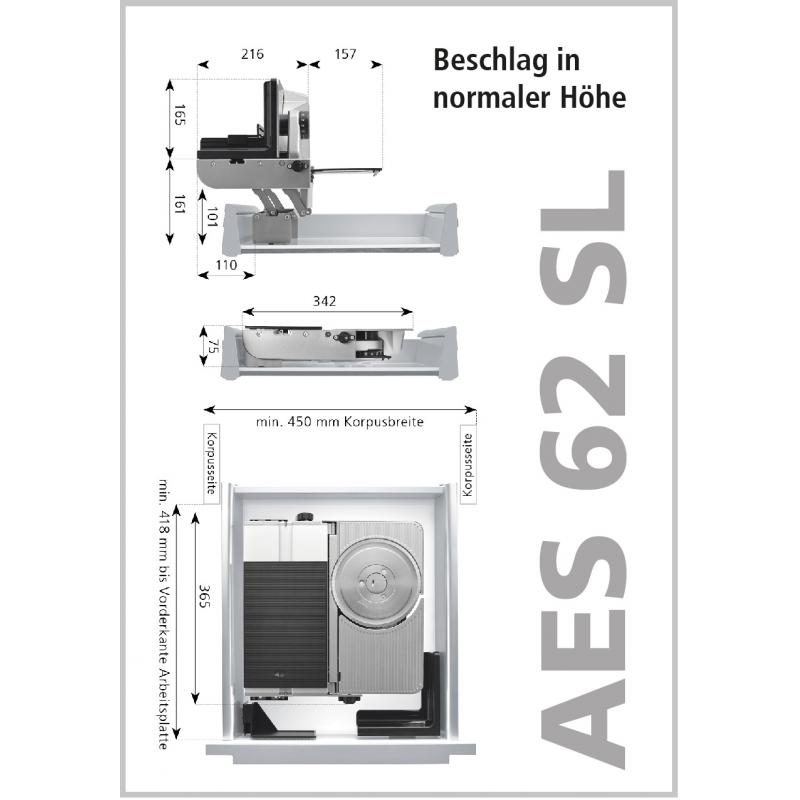 Einbau-Multi-Schneider AES 62 SL