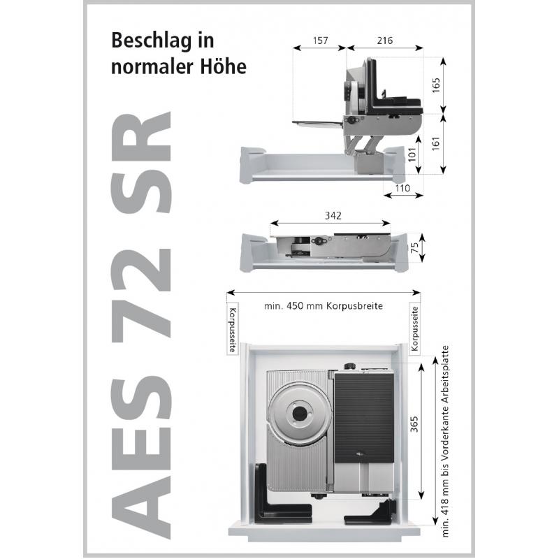 Einbau-Multi-Schneider AES 72 SR