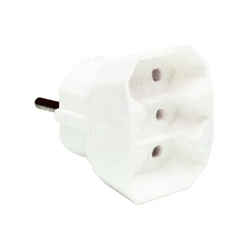 Euro-3-fach-Stecker