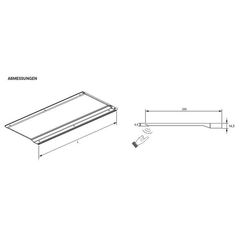 LED Unterbauleuchte SOLARIS (1200 mm)