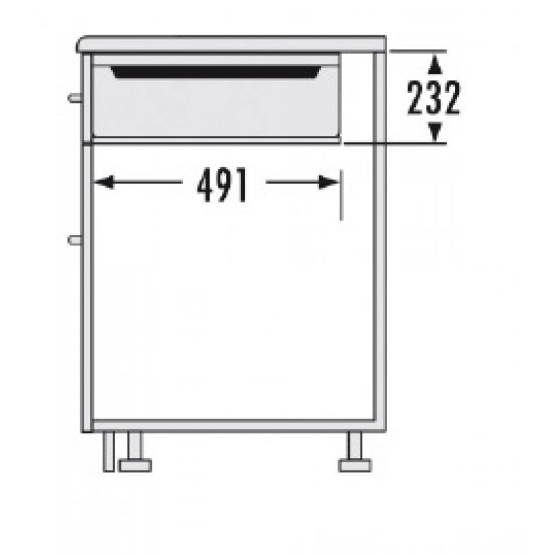 Lebensmittelschublade PANTRY-BOX 60