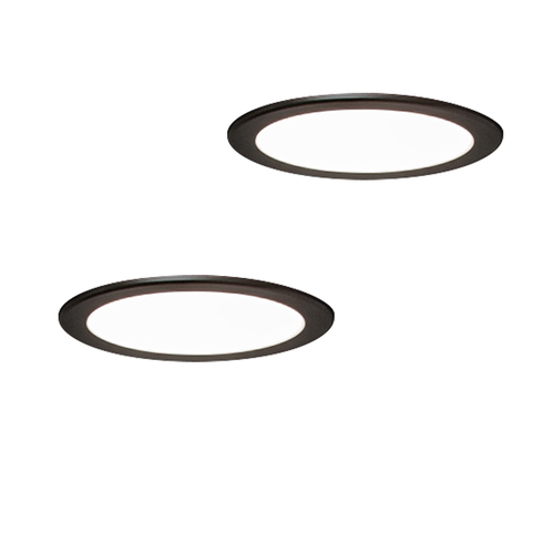 2er-Set LED-Einbaustrahler MOONLIGHT