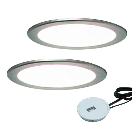 2er-Set LED-Einbaustrahler MOONLIGHT EMOTION