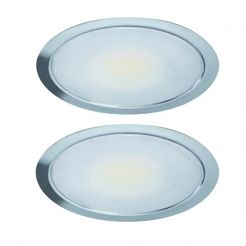 2er-Set LED-Einbaustrahler SUN neutralweiß