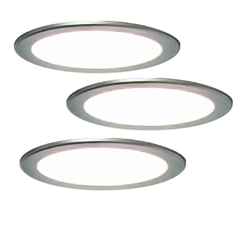 3er-Set LED-Einbaustrahler MOONLIGHT