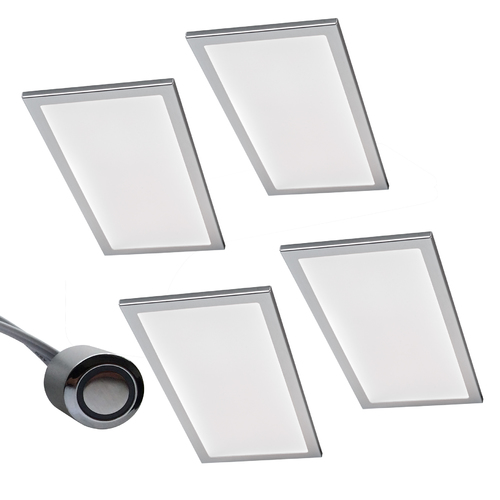 4er-Set LED Leuchte BASSO