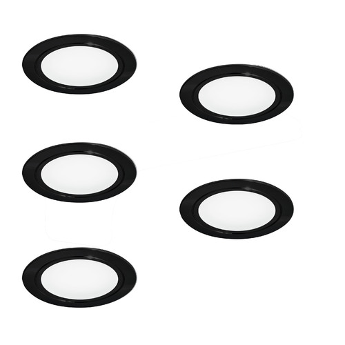 5er-Set LED-Einbaustrahler CHIP 58