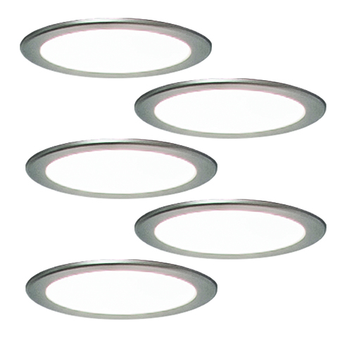 5er-Set LED-Einbaustrahler MOONLIGHT