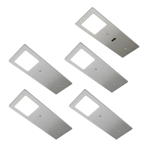 5er-Set LED Leuchte ECO-PAD F (3000 K)