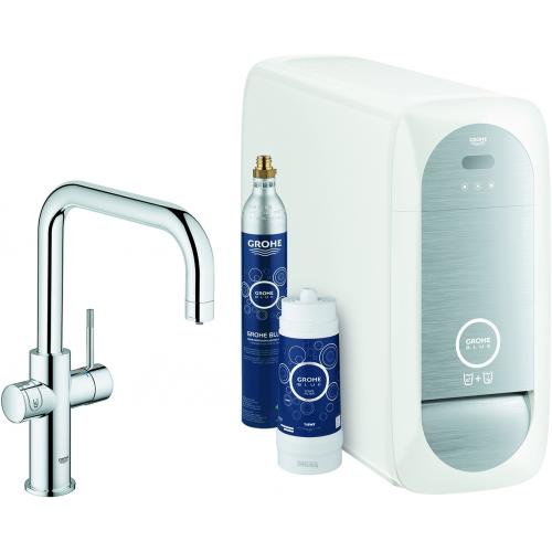 GROHE Blue Home U-Auslauf (Verchromt/Kühlung)