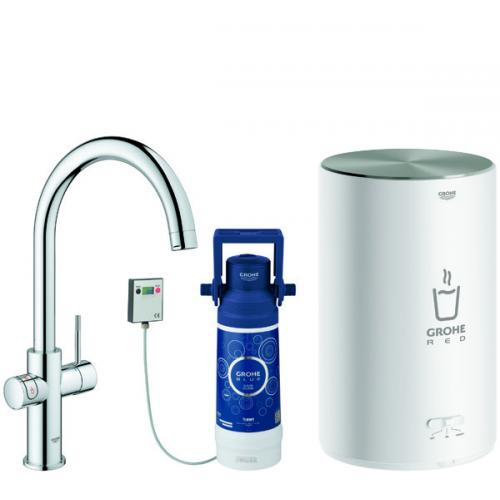 GROHE Red II Duo Armatur C-Auslauf (verchromt)