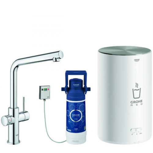 GROHE Red II Duo Armatur L-Auslauf (verchromt)