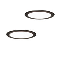 2er-Set LED-Einbaustrahler MOONLIGHT