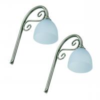 2er-Set LED-Landhausleuchte CASTEL