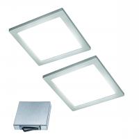 2er-Set LED Panel-Leuchte RIA-M