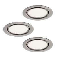 3er-Set LED-Einbaustrahler BOBBY 2.0 (3000 K)