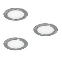 3er-Set LED-Einbaustrahler CHIP 58