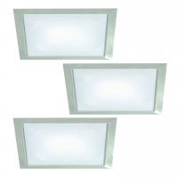 3er-Set LED-Einbaustrahler SUN Q