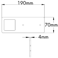 3er-Set LED Leuchte LUGH (4000 K)