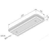 3er-Set LED Leuchte U-PAD F (4000 K)