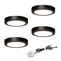 4er-Set LED-Aufbauleuchte MOONLIGHT EMOTION