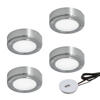 4er-Set LED-Aufbaustrahler Chip 58 EMOTION