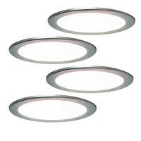 4er-Set LED-Einbaustrahler MOONLIGHT