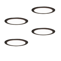 4er-Set LED-Einbaustrahler MOONLIGHT