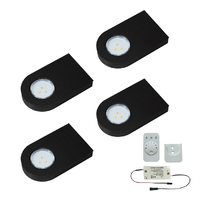 4er Set LED Leuchte GLASPOINT EMOTION