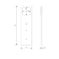 4er-Set LED Leuchte LAGO (4000 K)