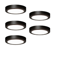 5er-Set LED-Aufbauleuchte MOONLIGHT