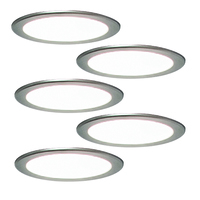 5er-Set LED-Einbaustrahler MOONLIGHT
