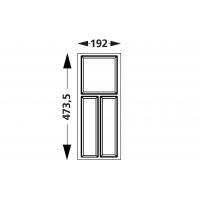 Besteckeinsatz MOVE 30 (Silberfarben)