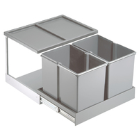 Einbau-Abfallsammler DOUBLE-SHORTY AUTOMATIK