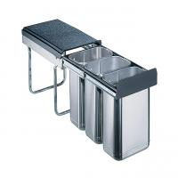 Einbau-Abfallsammler EDEL-TRIO 30 DT