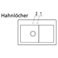 Einbauspüle SUBWAY 45 (Almond)