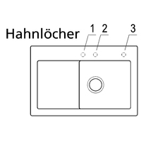 Einbauspüle SUBWAY 45 (Almond)