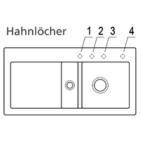 Einbauspüle SUBWAY 60 (Chromit glänzend)