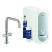 GROHE Blue Home U-Auslauf (Edelst.-Finish/Kühlung)