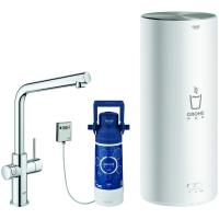 GROHE Red II Duo Armatur L-Auslauf (verchromt)