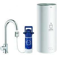 GROHE Red II Mono Armatur C-Auslauf (verchromt)