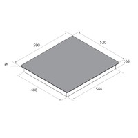 Induktionskochfeld POP 60 - 4 B